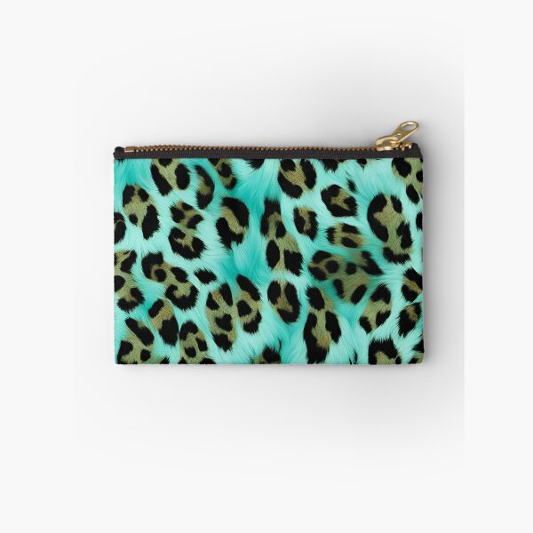 Item preview, Gold Turquoise Leopard Print designed and sold by SeaStarAlex.