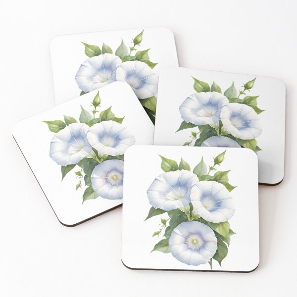 Item preview, White Morning Glory designed and sold by HOMETOWN86.