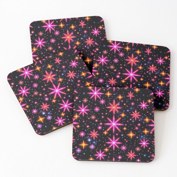 Item preview, Estrellas de neón brillantes designed and sold by vstronaut1.