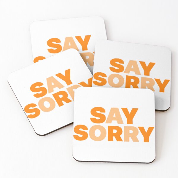 Item preview, Say sorry designed and sold by Artistkhg.