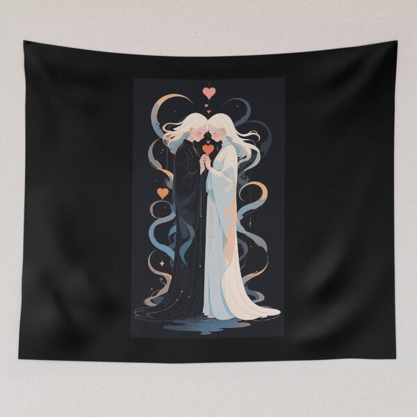 Item preview, Los Enamorados: The Lovers' Embrace designed and sold by MetlerLagman.