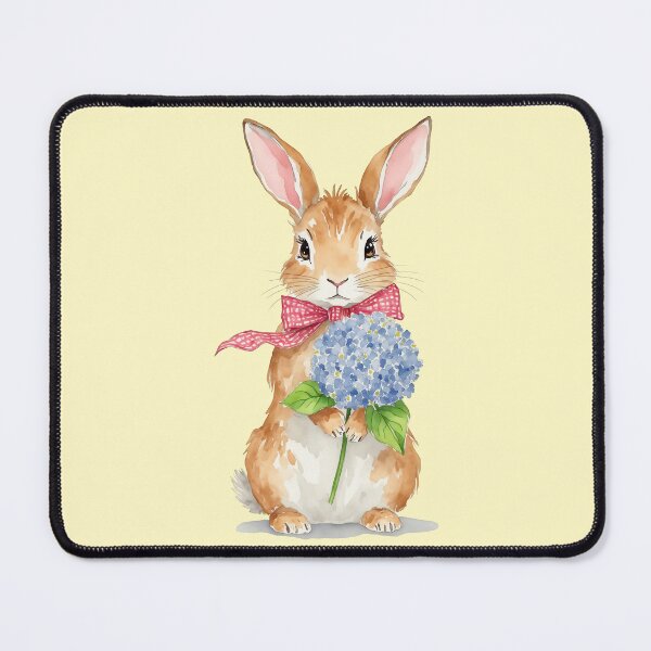 Item preview, Cute Easter Bunny Watercolor designed and sold by Magnolia Valley Art.