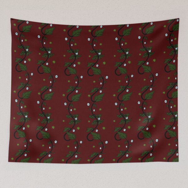 Item preview, Skullbells and leaves designed and sold by JadeWolfArt.