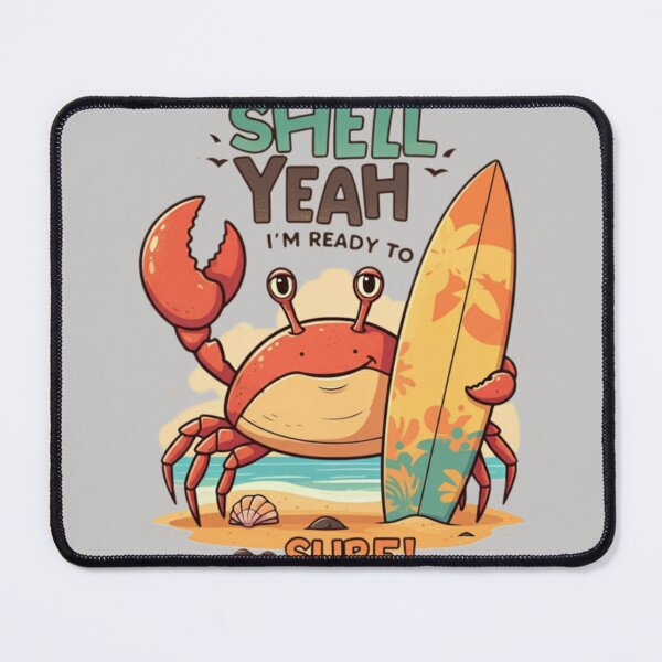 Item preview, Shell Yeah! Surfing Crab Adventure designed and sold by CoolEnthusias.