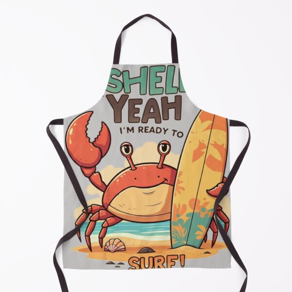 Item preview, Shell Yeah! Surfing Crab Adventure designed and sold by CoolEnthusias.