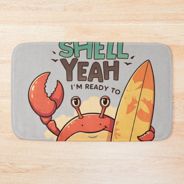 Item preview, Shell Yeah! Surfing Crab Adventure designed and sold by CoolEnthusias.
