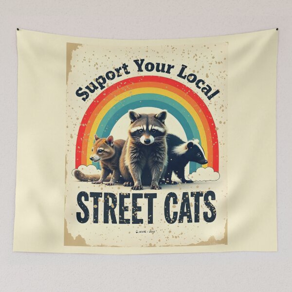 Item preview, Street Cats - Urban and bold T-shirt designed and sold by wanado.