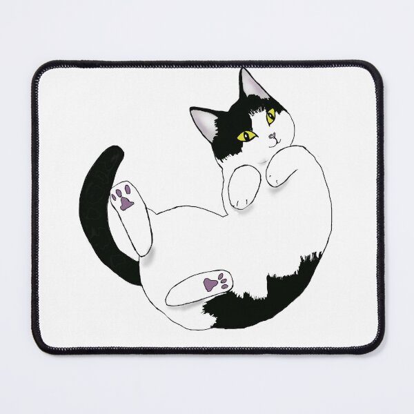 Item preview, Cuddly tuxedo cat designed and sold by miyakod.
