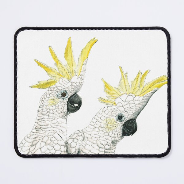 Item preview, Cockatoo Sulphur Crested Birds Australian designed and sold by blueidesign.