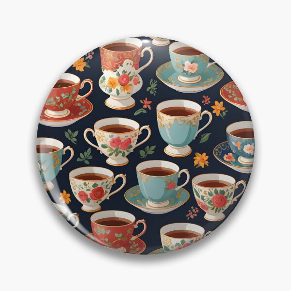 Item preview, Teacup Pattern designed and sold by Lisamariesumner.