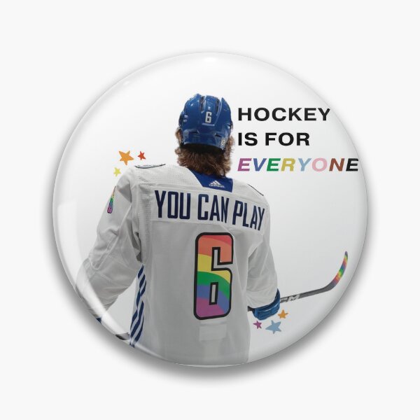 Item preview, Brock Boeser: Hockey Is For Everyone Pride Night designed and sold by OffsideNewsCo.