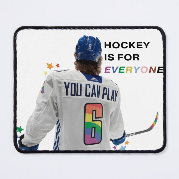 Item preview, Brock Boeser: Hockey Is For Everyone Pride Night designed and sold by OffsideNewsCo.