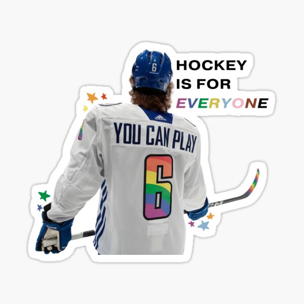 Item preview, Brock Boeser: Hockey Is For Everyone Pride Night designed and sold by OffsideNewsCo.