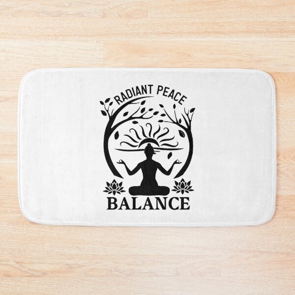 Item preview, Radiant Peace Balance - Yoga designed and sold by Graphroad.