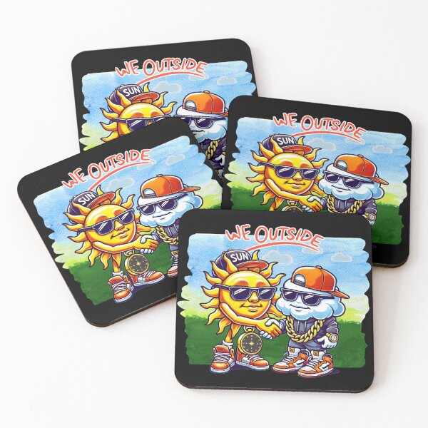 Item preview, We Outside Sun and Clouds  designed and sold by WhiteInkCreates.