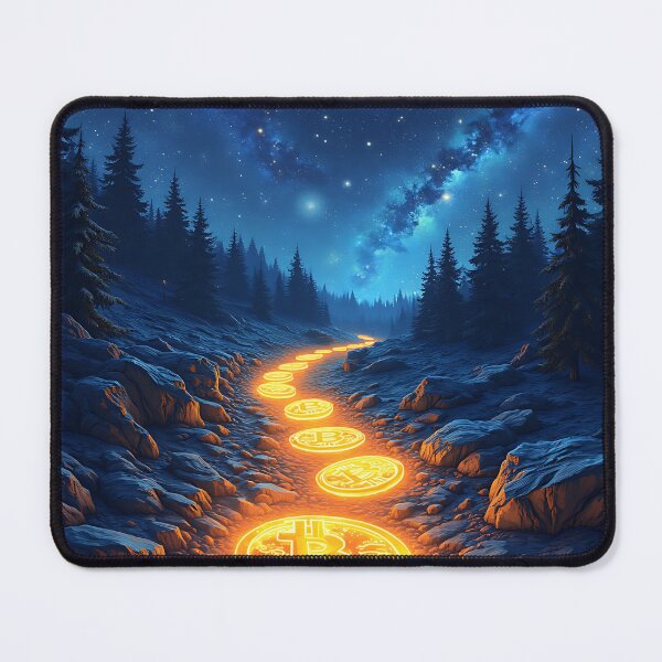Item preview, Bitcoin Maze Navigating New Frontiers designed and sold by RadDeck.