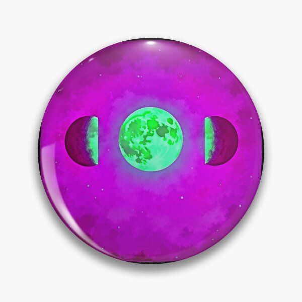 Item preview, Pink Triple Full Moon  designed and sold by Earth Nature Creations.