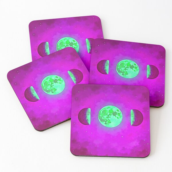 Item preview, Pink Triple Full Moon  designed and sold by Earth Nature Creations.