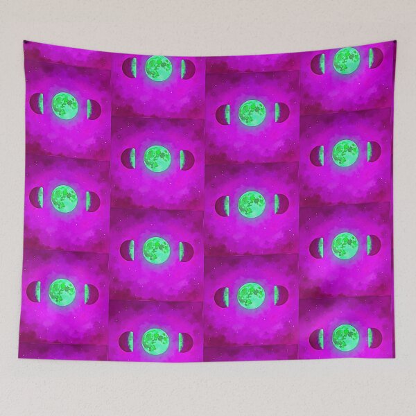 Item preview, Pink Triple Full Moon  designed and sold by Earth Nature Creations.