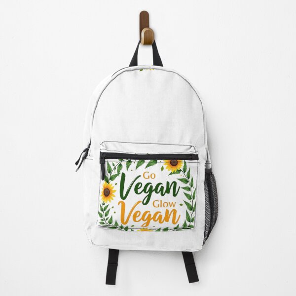 Item preview, Go Vegan, Glow Vegan | Inspiring Vegan Quote designed and sold by veganeats.