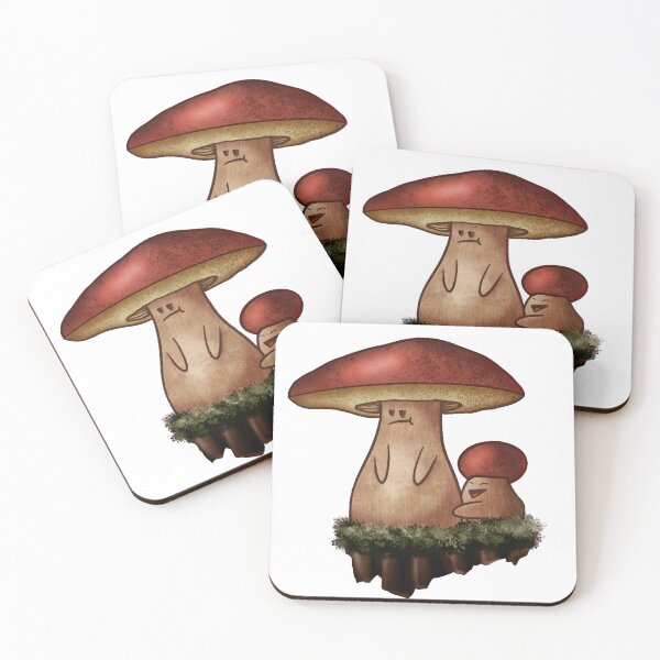 Item preview, Cute Mushroom Parent Sticker designed and sold by CreepyKretins..
