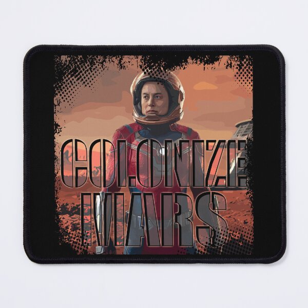 Item preview, Elon Musk Colonize Mars designed and sold by PerkyParakeet.
