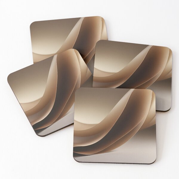 Item preview, Elegant Arcs - Undulating Composition - Colors 2025 v.04 designed and sold by kjp-design.
