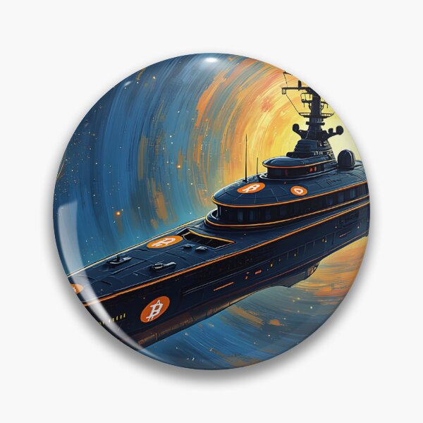 Item preview, Bitcoin Tide Flow of Transformation designed and sold by RadDeck.