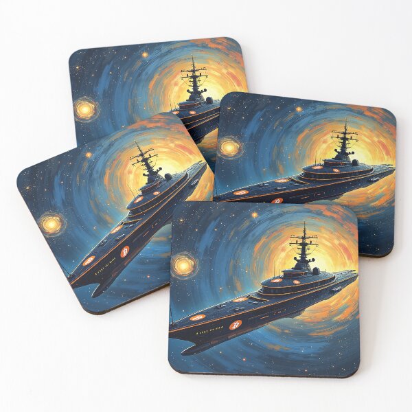 Item preview, Bitcoin Tide Flow of Transformation designed and sold by RadDeck.