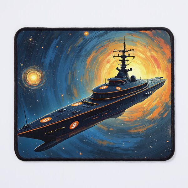 Item preview, Bitcoin Tide Flow of Transformation designed and sold by RadDeck.