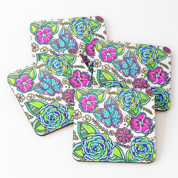 Item preview, Succulents and flowers  designed and sold by Rebecca Lyon Art .