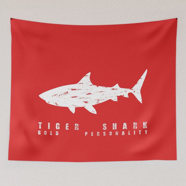 Item preview, Tiger Shark - Bold Personality, Unique designed and sold by villacreativa.