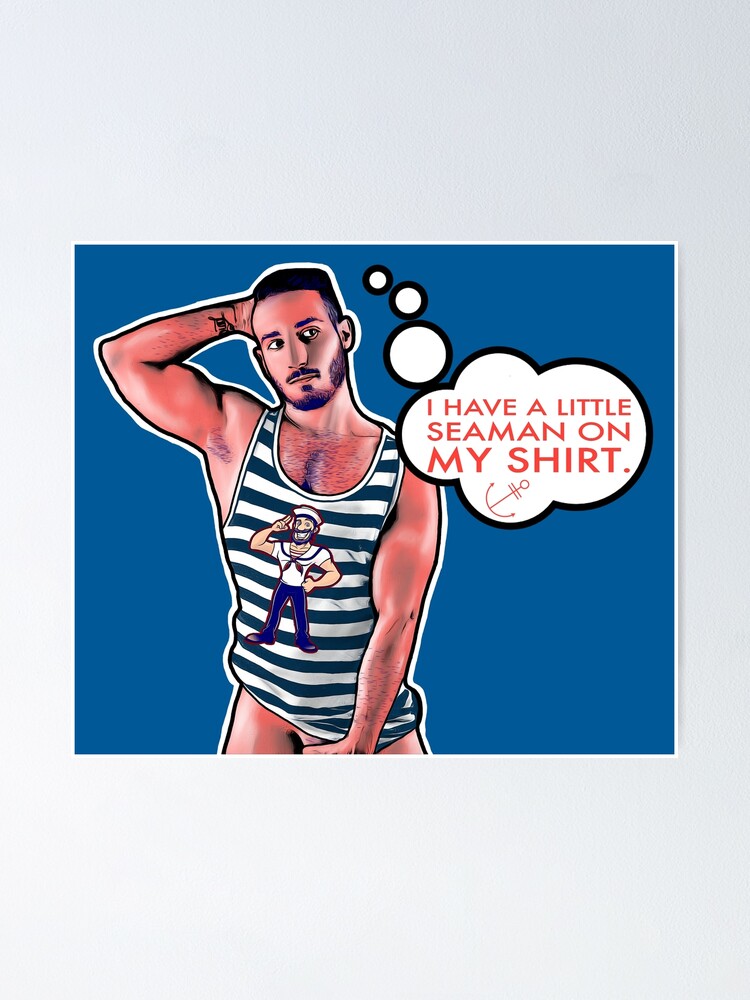 Alternate view of Little Seaman Poster