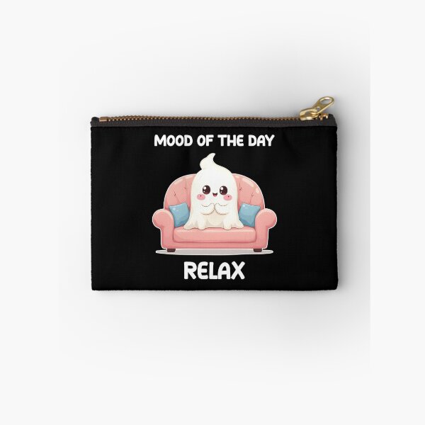 Item preview, Mood Of The Day Relax Cute Kawaii Ghost  designed and sold by CraftedByDisha.