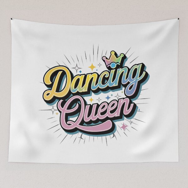 Item preview, Dancing Queen Lyrics, Dancing Queen, Lyrics designed and sold by graphic-genie.