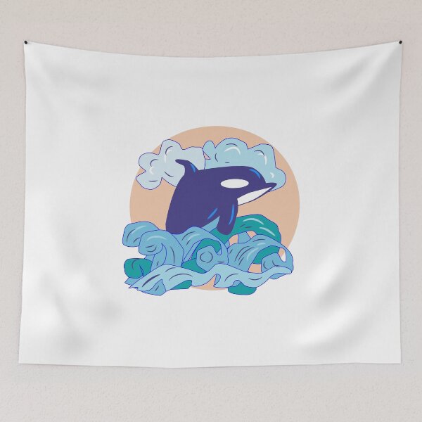 Item preview, Dolphin Sign and Illustration designed and sold by karyalangit.