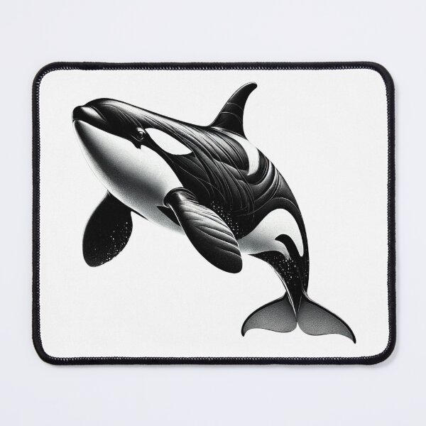 Item preview, Monochrome Elegance: The Orca designed and sold by becauseturkey.