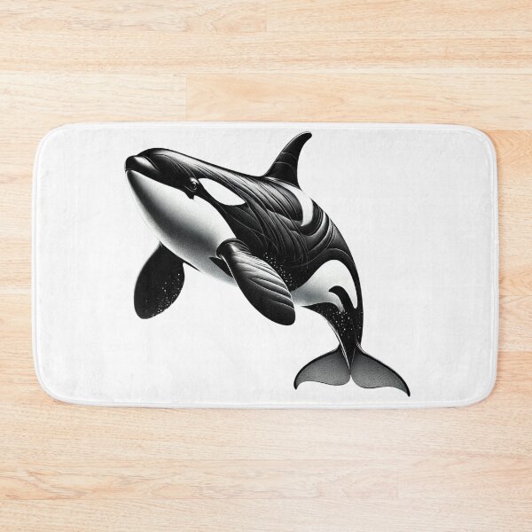 Item preview, Monochrome Elegance: The Orca designed and sold by becauseturkey.