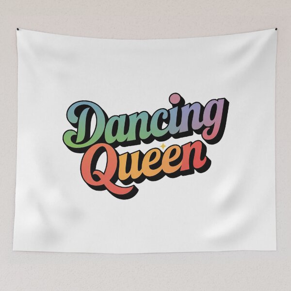 Item preview, Dancing Queen Lyrics, Dancing Queen, Lyrics designed and sold by graphic-genie.