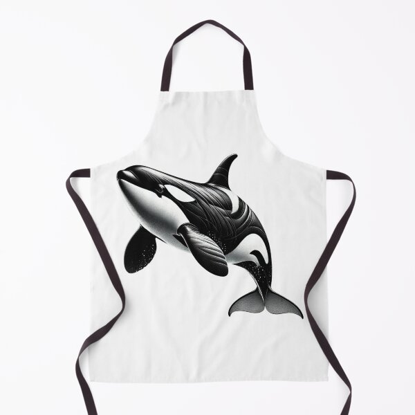Item preview, Monochrome Elegance: The Orca designed and sold by becauseturkey.