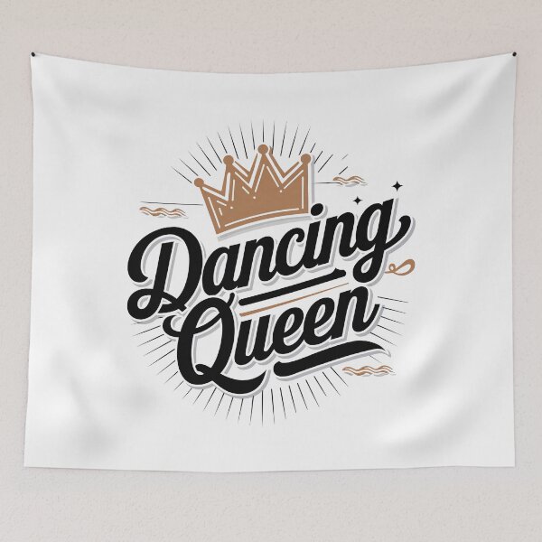 Item preview, Dancing Queen Lyrics, Dancing Queen, Lyrics designed and sold by graphic-genie.