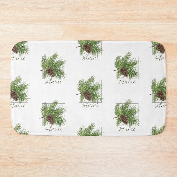Item preview, Maine White Pine Cone State Flower Classic T-shirt Sticker designed and sold by ThinkNature!.
