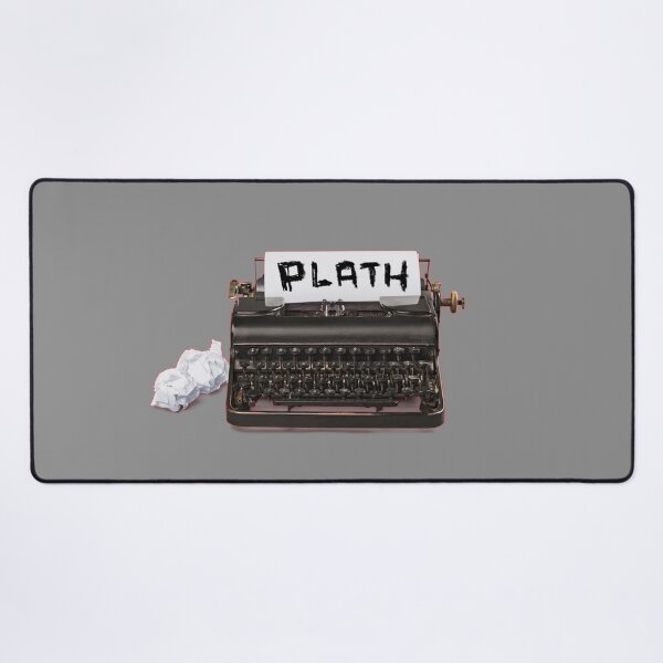 Item preview, Writer Sylvia Plath designed and sold by badlydrawnbabe.