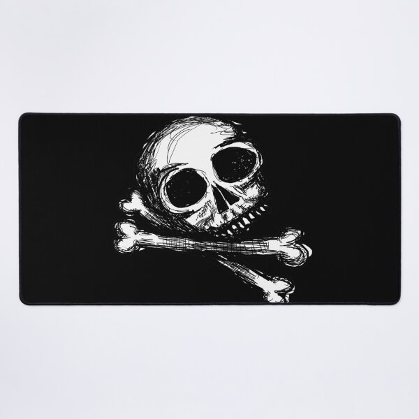 Item preview, Sketchy Skull 'n' Crossbones designed and sold by kellylugosisart.