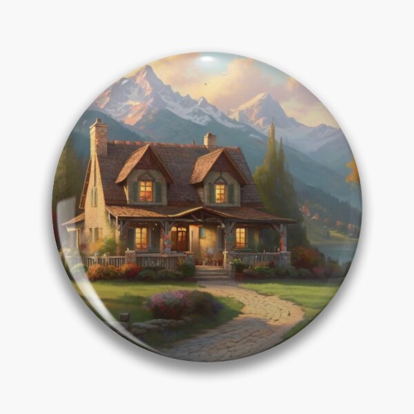 Item preview, Farmhouse by the Tranquil Lakeside Maison designed and sold by BlareBlare.