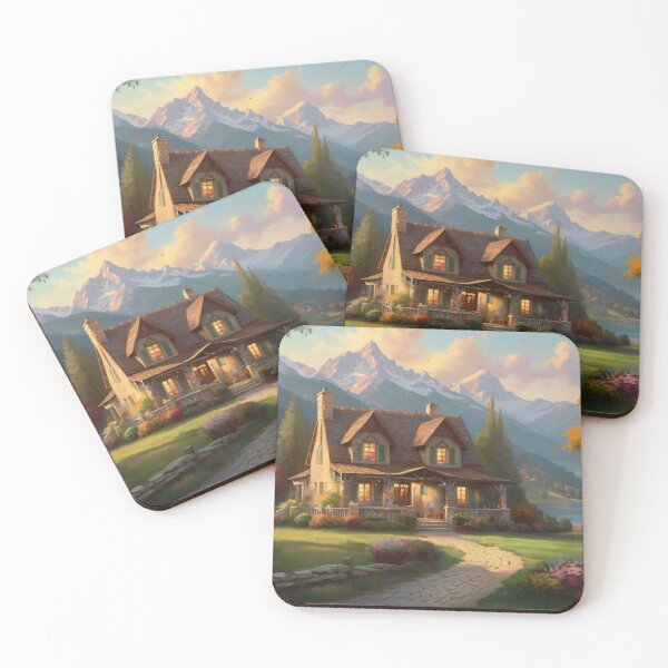 Item preview, Farmhouse by the Tranquil Lakeside Maison designed and sold by BlareBlare.