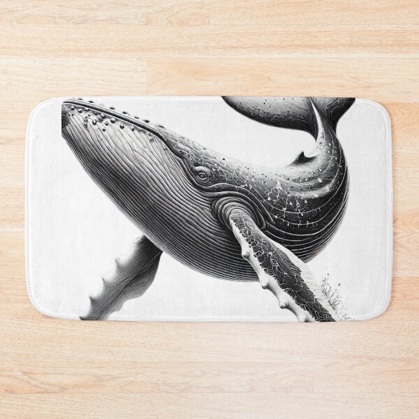 Item preview, Majestic Blue Whale designed and sold by becauseturkey.