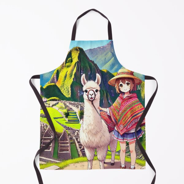 Item preview, Exploring Machu Picchu with a Fluffy Guardian designed and sold by unrealartwork.