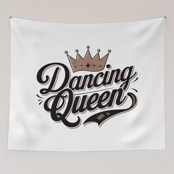 Item preview, Dancing Queen Lyrics, Dancing Queen, Lyrics designed and sold by graphic-genie.