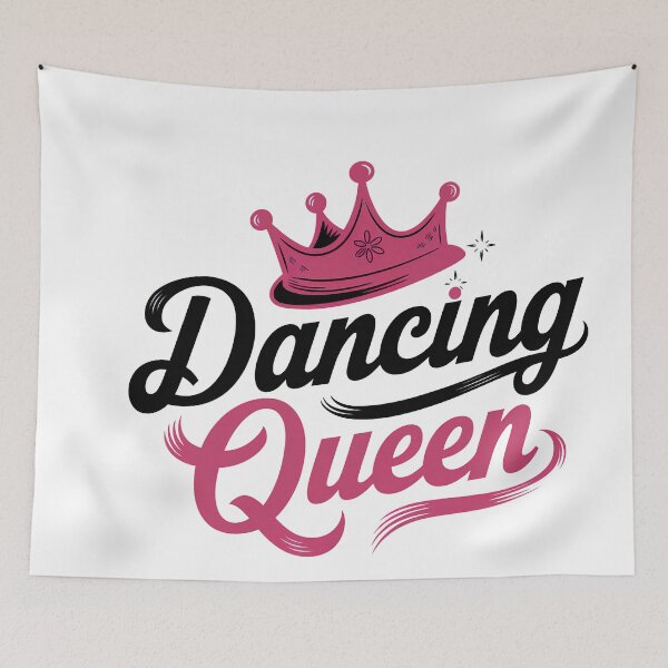 Item preview, Dancing Queen Lyrics, Dancing Queen, Lyrics designed and sold by graphic-genie.